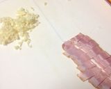 稲庭うどんで！トマトとチーズのパスタ風作り方1写真
