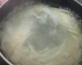 稲庭うどんで！トマトとチーズのパスタ風作り方5写真