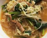 今日ランチ。肉なしピリ辛味噌ラーメン♪作り方2写真