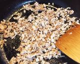 大根となめこの鶏そぼろあんかけ作り方5写真