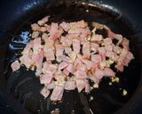 新じゃがとベーコンのめんつゆパスタ作り方5写真