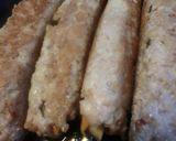 ♪豚挽肉の野菜ロール/お弁当・おつまみに作り方5写真