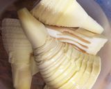 ストウブ たけのことがんもの黒糖田舎煮作り方1写真