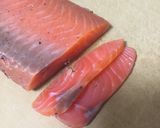 フライパンで! 自家製スモークサーモン作り方13写真