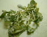 簡単！ルッコラ納豆作り方1写真