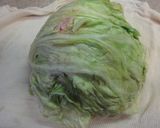 春キャベツの丸ごとロールキャベツ作り方10写真