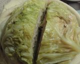 春キャベツの丸ごとロールキャベツ作り方19写真