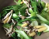 エビと野菜の中華ミルク煮作り方3写真