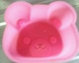 くまちゃん❤チョコスフレ風ケーキ作り方12写真