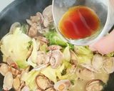 あさりと春キャベツ✾簡単ボンゴレビアンコ作り方8写真