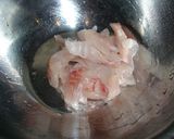 石鯛の刺身クズでちょっとした和え物作り方1写真