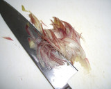 石鯛の刺身クズでちょっとした和え物作り方2写真