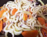 ピリ辛焼うどん作り方6写真