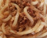 ハンバーグで簡単☆ミートうどん作り方6写真