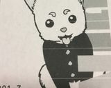銀魂キャラ弁☆定春おにぎり❤︎作り方1写真