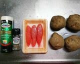簡単♪チーズたらもサラダ作り方1写真