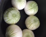 旬の新玉ねぎ丸ごと煮作り方2写真