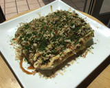 【裏技】HSMで簡単裏返しお好み焼き作り方9写真