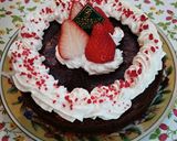 ショコラベイクドチーズケーキ作り方17写真