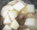 テールスープと玉ねぎ,冬瓜の炊飯器炊き作り方10写真