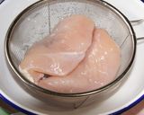 鳥胸肉の蒸し煮作り方2写真