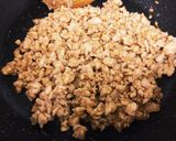 やみつき！鶏みそ納豆のレタス巻き作り方3写真