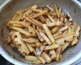 創味シャンタンで簡単！！メンマ風炒め作り方4写真