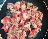 牛バラ肉と大根の煮物作り方2写真