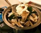きのこ ワカメ 味噌汁作り方2写真