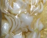 新玉ねぎのらっきょう酢漬け作り方3写真