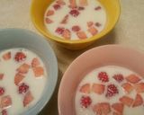 苺milkゼリー&みかんクラッシュゼリー作り方5写真