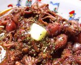 ホタルイカの◆ガーリック醤油バターソース作り方5写真