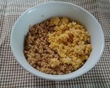 うちのそぼろ丼♪作り方10写真