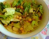 ひよこ豆のカレー風味サラダ作り方4写真