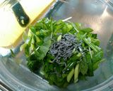 余ったネギみつばニラで簡単サラダ水菜でも作り方2写真