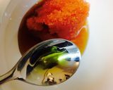 明太とオリーブオイルで簡単丼 作り方1写真