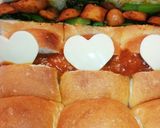 ちぎりパンのホットドック作り方4写真