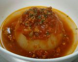 簡単♪新玉ねぎトマトソースがけ(^^ゞ作り方5写真
