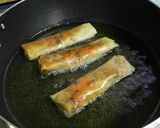 豚肉とプルーンの簡単春巻き作り方5写真