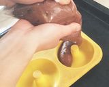 気軽にデコ♪チョコくまの焼きドーナツ♪作り方4写真