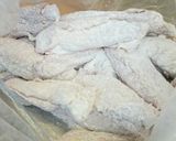 絶品☆手羽中唐揚げ☆甘辛味作り方5写真