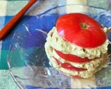 まるごとトマトのミルフィーユサラダ作り方3写真