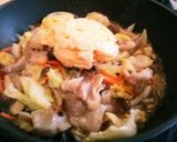 旨辛♪春キャベツと豚肉の卵炒め作り方4写真