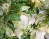 簡単！レタスと豆腐 鶏むね肉の中華煮♪作り方2写真