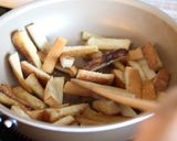 食パンリメイク　パンの耳ラスク風作り方1写真