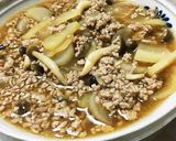 ご飯が進む♡ひき肉と大根のトロりん炒め♡作り方5写真