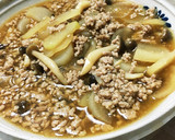 ご飯が進む♡ひき肉と大根のトロりん炒め♡作り方5写真