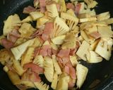 簡単！たけのことベーコンのバター醤油炒め作り方4写真