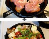 15㎝スキレット×『ぎゅうぎゅう焼き』！作り方4写真
