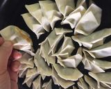 ぎょうざの手早い包み方！　簡単＊時短作り方22写真
